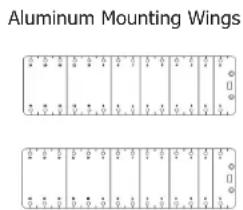 Aluminum Mounting Wings