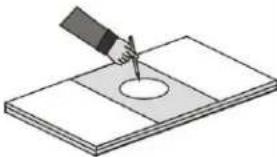 OWI AMPIC5 - The TB will work on a 2' X 4', 2' X 2' lay-in type ceilings. - 7
