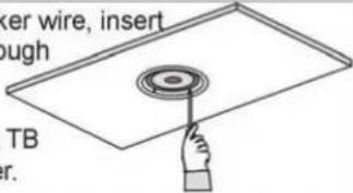 OWI AMP-BT2SIC61SVC - The Quick and Easy Way to Install the OWI TB (Tile Bridge) and the Backcan Enclosure with a 6-1/2" or 5-1/4" OWI In-Ceiling Speaker. - 8