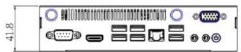 AOPEN DEV5400 - Chassis Dimension - 4