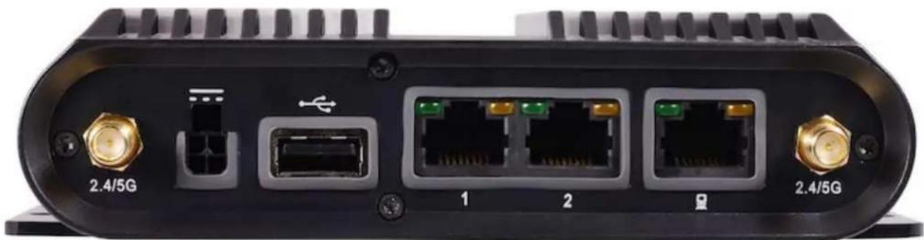 Cradlepoint IBR1150 - Attach modem/WiFi/GPS antennas. - 2