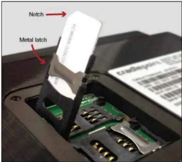 Notch Metal latch