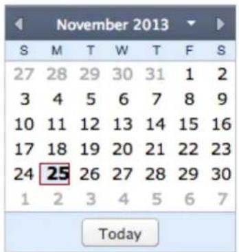 November 2013 S M T W T F S 27 28 29 30 31 1 2 3 4 5 6 7 8 9 10 11 12 13 14 15 16 17 18 19 20 21 22 23 24 25 26 27 28 29 30 1 2 3 4 5 6 7 Today