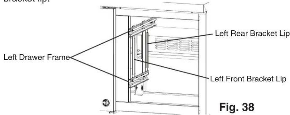 Hoshizaki CRMR72-D6 - Left Drawer Frame Relocation - 3