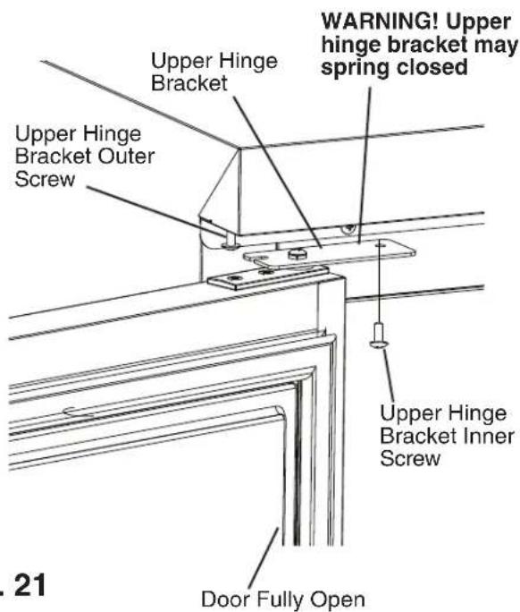 Hoshizaki CRMR72-D6 - Door Installation - 4