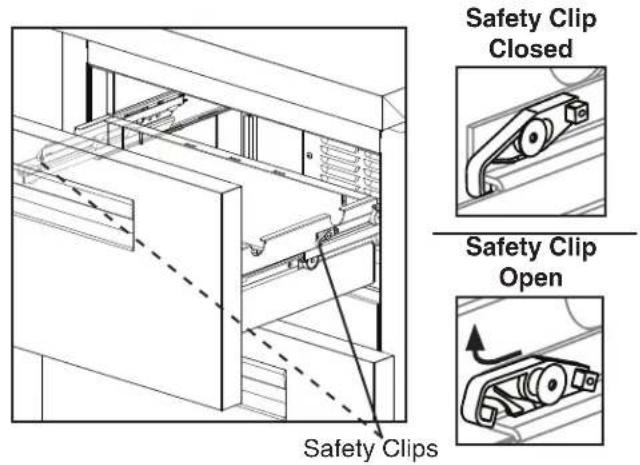 Hoshizaki CRMR72-D6 - Drawer and Drawer Frame Removal - 2