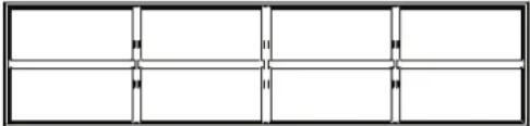 Hoshizaki CRMR60-D4 - Install the Rail Dividers and Pans (Prep Table Models) - 8