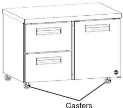 Hoshizaki CRMR60-D4 - Drawer and Drawer Frame Removal - 1
