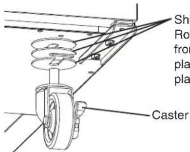 Hoshizaki CRMR60-D4 - b) Leveling the Appliance and Door Alignment - 2