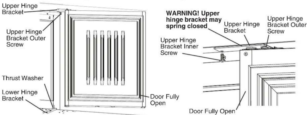 Hoshizaki CRMR60-D4 - Door Relocation - 7