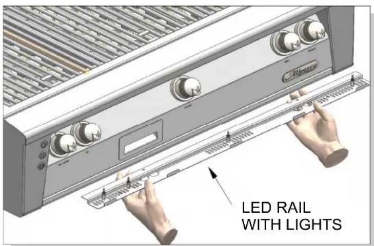 LED RAIL WITH LIGHTS