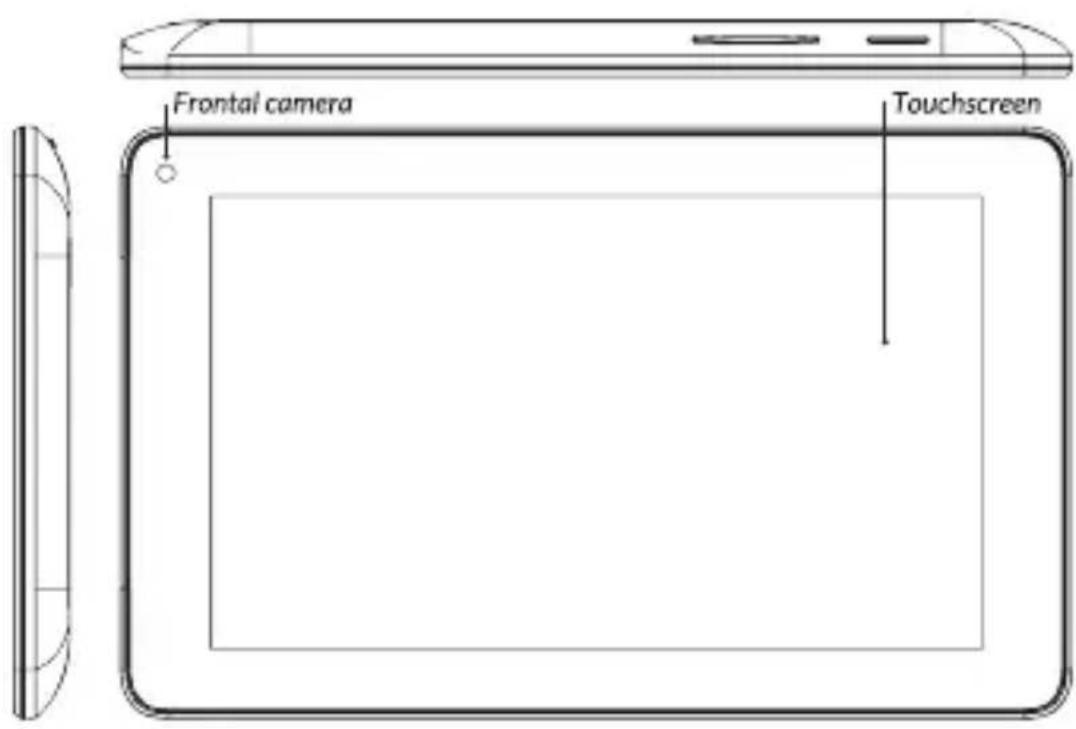 Frontal camera Touchscreen