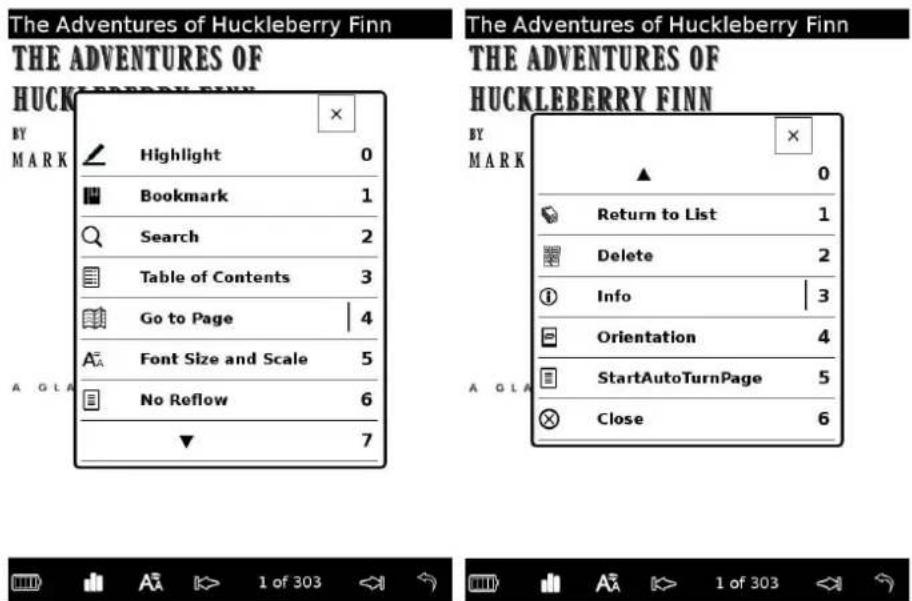 The Adventures of Huckleberry Finn THE ADVENTURES OF HUCKLEBERRY FINN BY MARK Highlight 0 Bookmark 1 Search 2 Table of Contents 3 Go to Page 4 Font Size and Scale 5 No Reflow 6 ▼ 7 The Adventures of Huckleberry Finn THE ADVENTURES OF HUCKLEBERRY FINN BY MARK ▲ 0 Return to List 1 Delete 2 Info 3 Orientation 4 StartAutoTurnPage 5 Close 6 A GLA