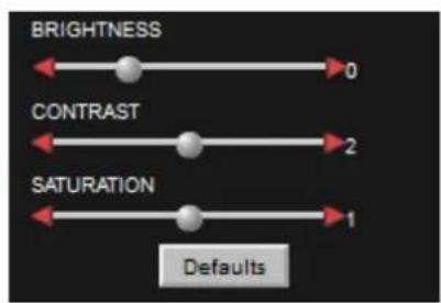 Pelco Evolution EVO-05NSD - Image Controls - 1