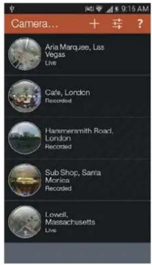 Camera... Aria Marquee, Las Vegas Live Cafe, London Recorded Hammersmith Road, London Recorded Sub Shop, Sanja Morica Recorded Lowell, Massachusetts Live