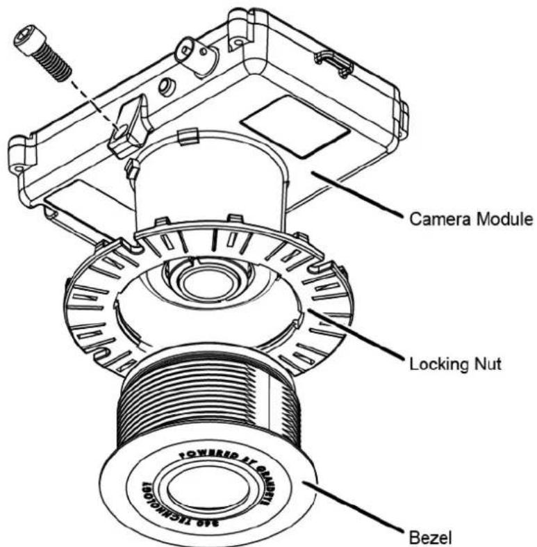 Camera Module Locking Nut Bezel