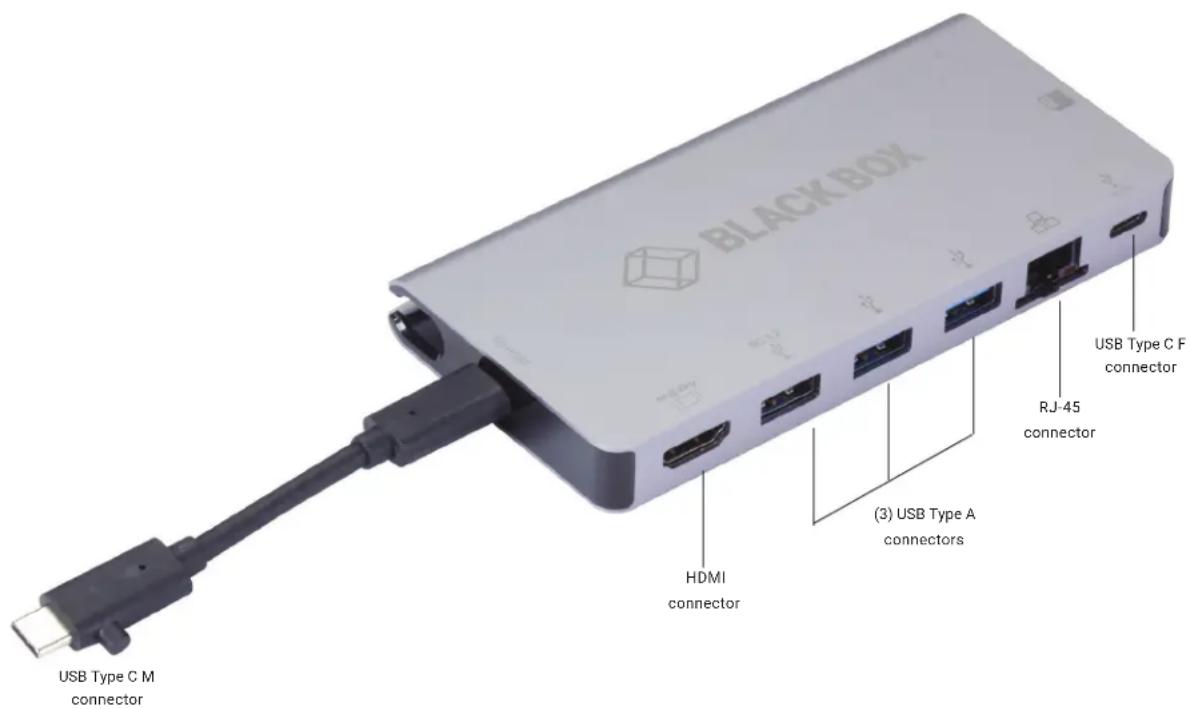Black Box USBC2000 - HARDWARE DESCRIPTION - 1