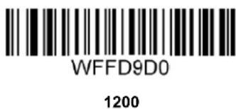 Newland EM1399-LD - Baud Rate - 2