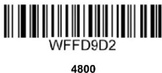 Newland EM1399-LD - Baud Rate - 4