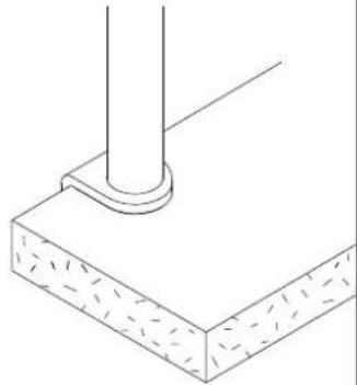 Atdec AF-AT - Post mount configuration - 2
