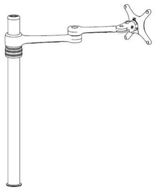 Atdec AF-AT - Desktop Monitor Mount - 1