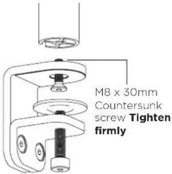Atdec AF-AT - Post mount configuration - 1