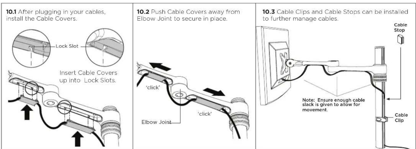 Atdec AF-AT - Cable Management - 1