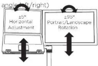 Atdec AF-AT-NBC - Adjusting the display bracket - 4