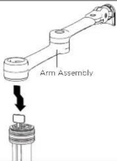 Atdec AF-AT-NBC - Install arm assembly - 3