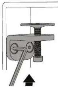 Atdec AF-AT-NBC - How to reconfigure desk clamp - 1