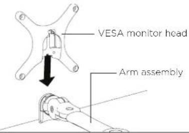 Atdec AF-AT-NBC - Mounting Monitor - 1