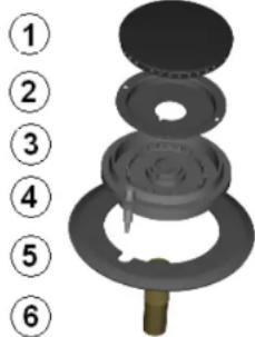 Capital Precision MCR364GL - BURNER EFFICIENCY AND FLAME CHARACTERISTICS - 1
