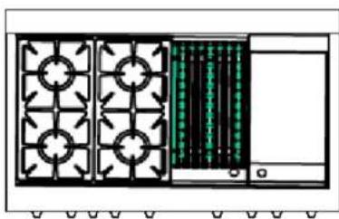 Capital Precision MCR484BGN - STEP 1: UNPACKING, MOVING and PLACING the RANGE - 8