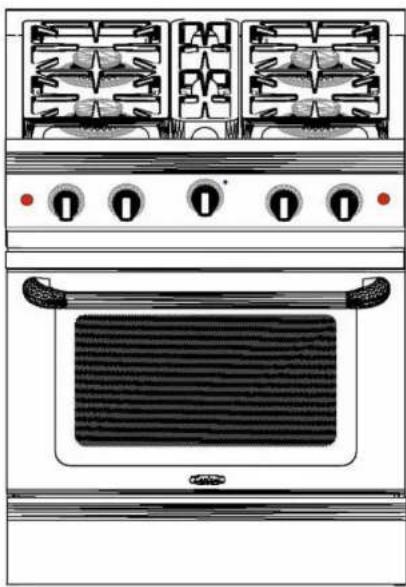 Capital Precision MCR484BGN - LARGE OVEN CAVITY - 1