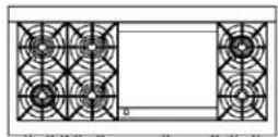 Capital Connoisseurian CSB488L - COB / CSB DUAL FUEL RANGE MODELS - 8