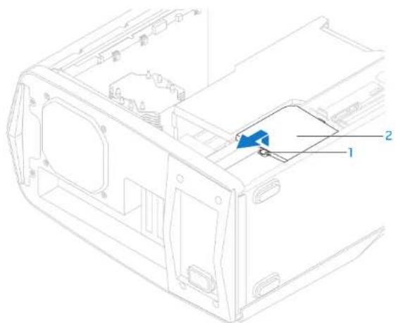 ALIENWARE Aurora AAR2 - Removing the Power Supply - 1