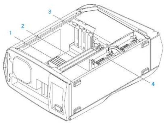 ALIENWARE Aurora AAR2 - Inside View of Your Computer - 2