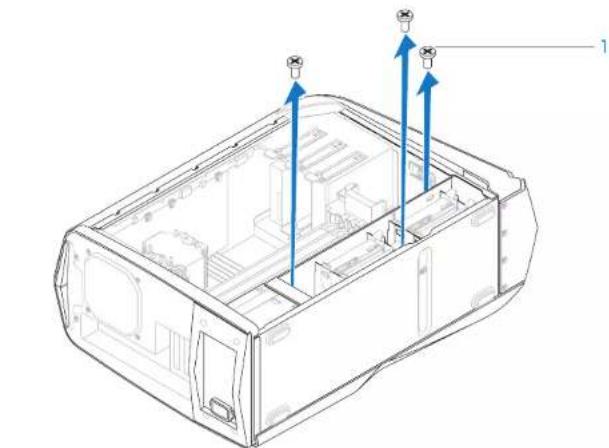 ALIENWARE Aurora AAR2 - Removing the Right Side-Panel(s) - 1