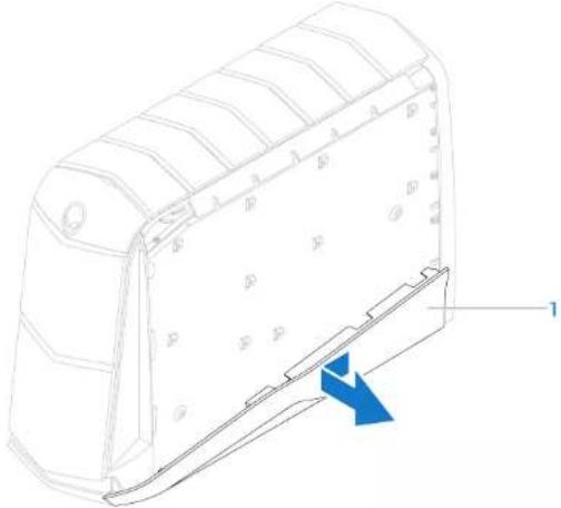 ALIENWARE Aurora AAR2 - Removing the Right Side-Panel(s) - 4