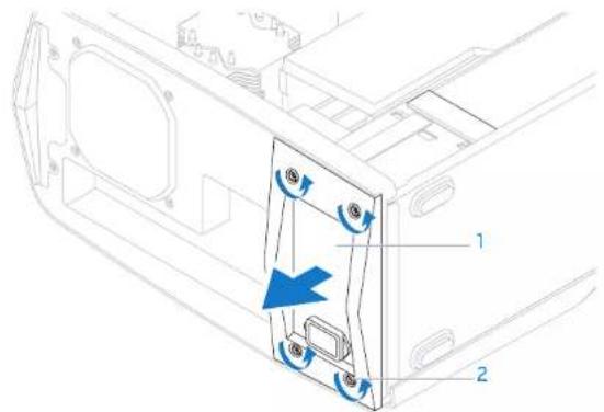 ALIENWARE Aurora AAR2 - Removing the Power Supply - 2