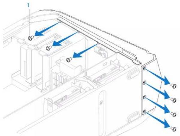 ALIENWARE Aurora AAR2 - Removing the Front Bezel - 1
