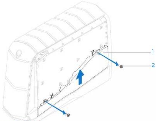 ALIENWARE Aurora AAR2 - Removing the Right Side-Panel(s) - 3