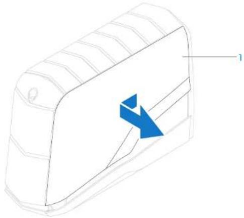 ALIENWARE Aurora AAR2 - Removing the Right Side-Panel(s) - 2