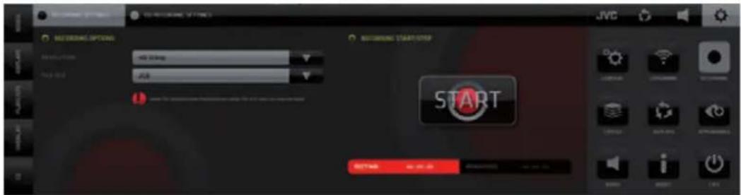 JVC KM-IP4100 - SYSTEM SETTINGS / RECORDING / Recording Settings tab - 1