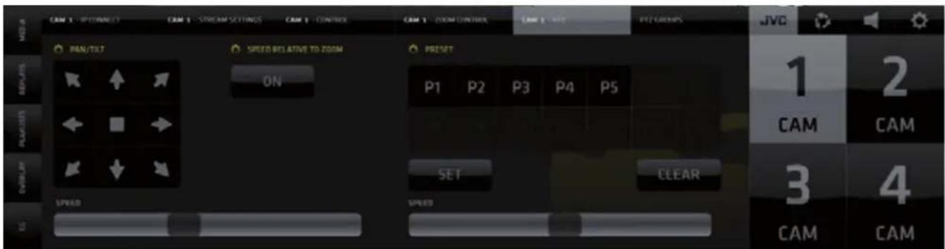 JVC KM-IP4100 - PTZ CONTROLS - 3