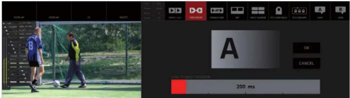 JVC KM-IP4100 - Crossfade Duration Adjustment: - 1