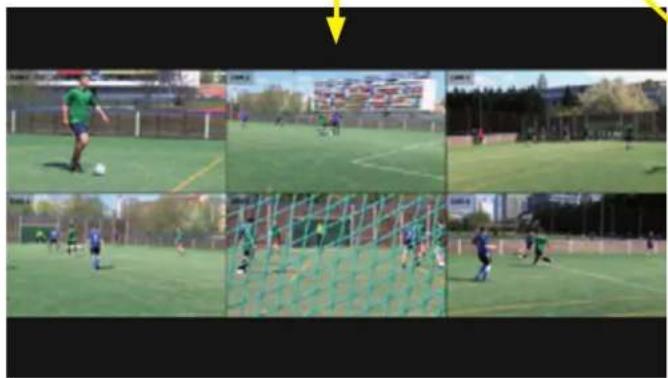 JVC KM-IP4100 - cam system 2nd Monitor Output Grid example - 1