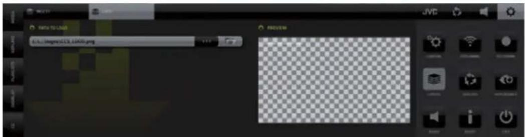 JVC KM-IP4100 - SYSTEM SETTINGS / LAYERS / Logo tab - 1