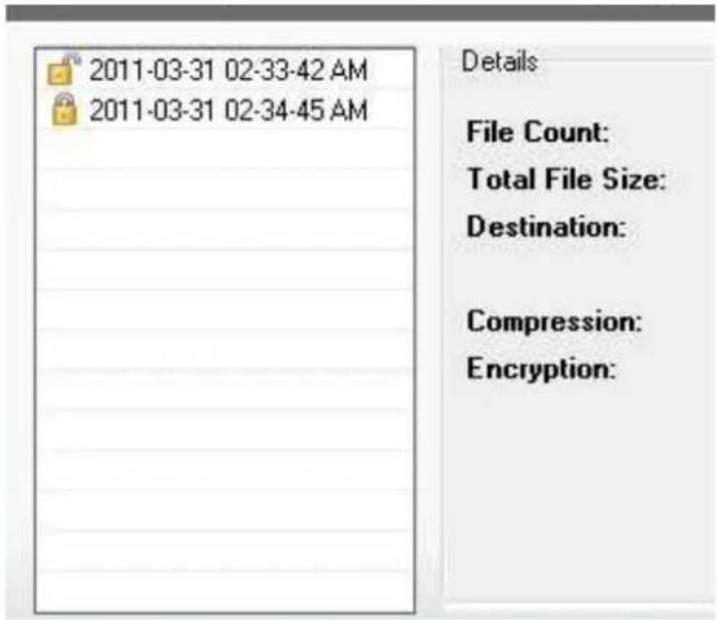 TRANSCEND JetFlash 320 - Restore Files from a Backup Task - 4