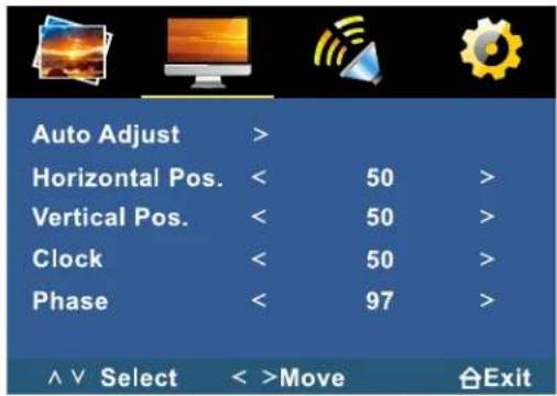 ViewZ VZ-43HX - PC (available on VGA input) - 1